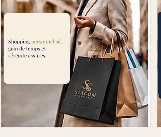 Shopping personnalisé